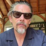 Ethan Hawke Instagram - My daughter Maya interviewing me about #thelastmoviestars @maya_hawke