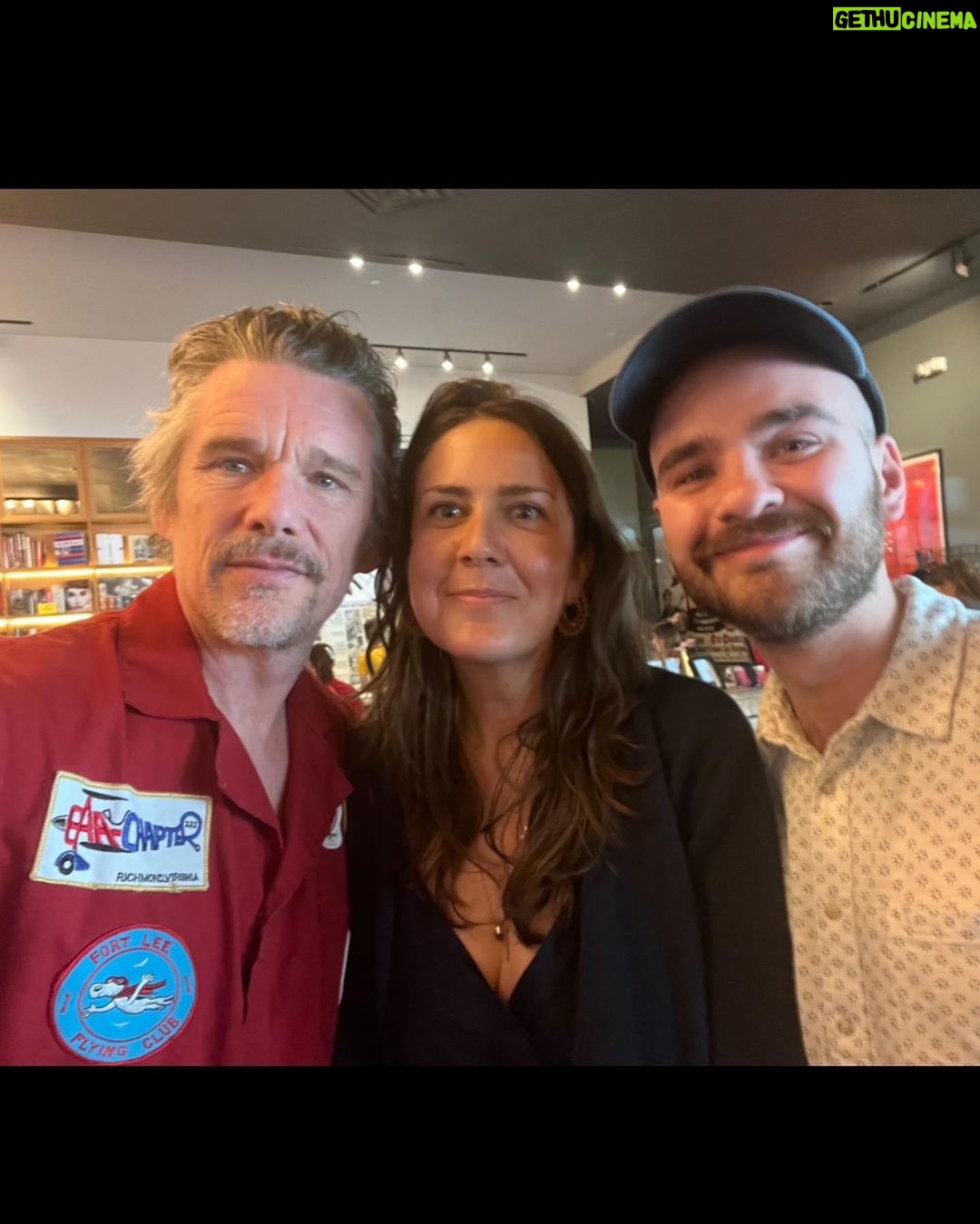 Ethan Hawke Instagram - Thanks to all who came out to the theater to see Paul Newman’s Westerns last weekend and especially @austinfilm for hosting! always a pleasure to be back home in Austin, TX.