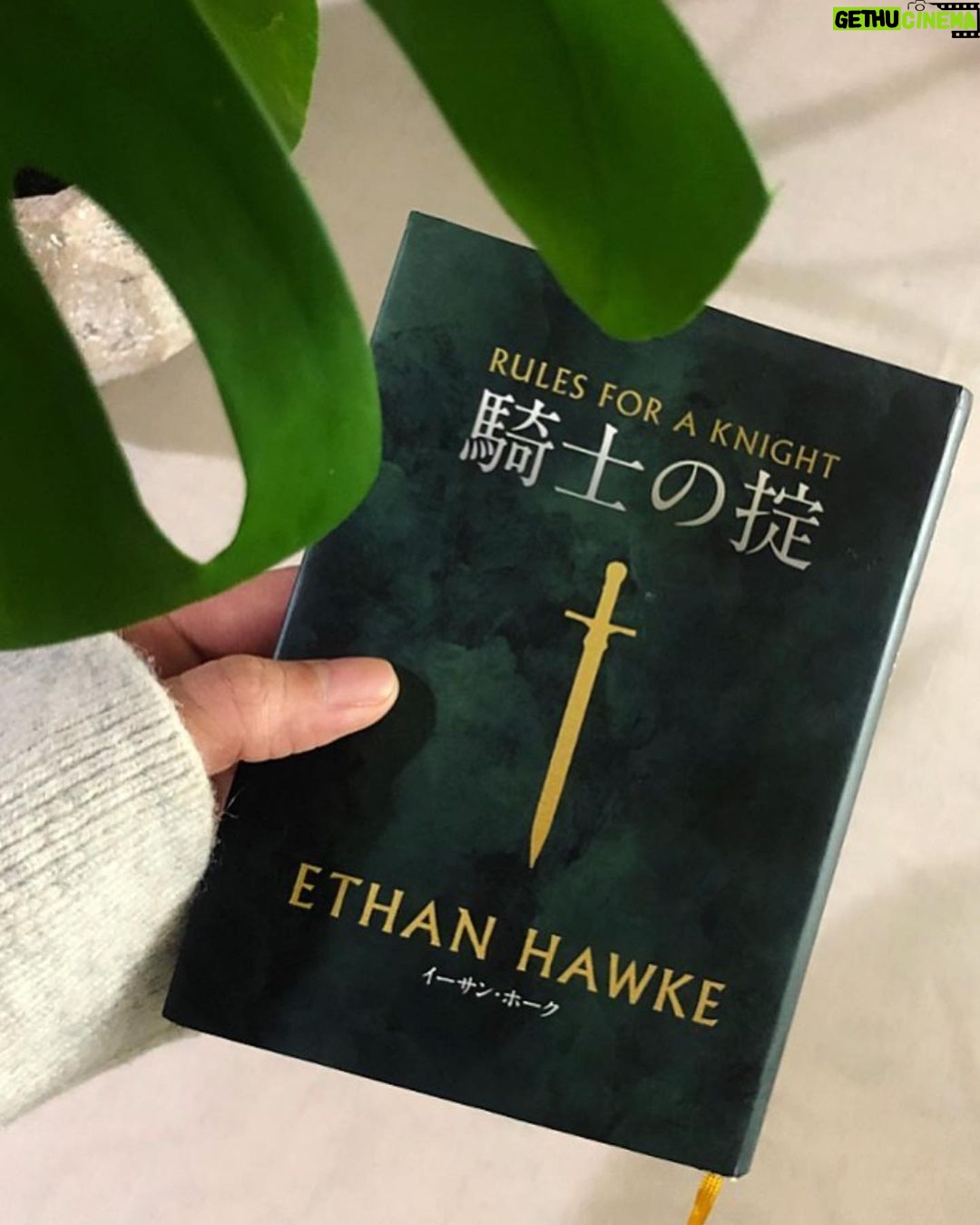 Ethan Hawke Instagram - Rules for a Knight was released on this day in 2015. What started as a personal Christmas gift to my children has resulted in a book that's been shared all around the world. I love seeing you read it in so many languages!