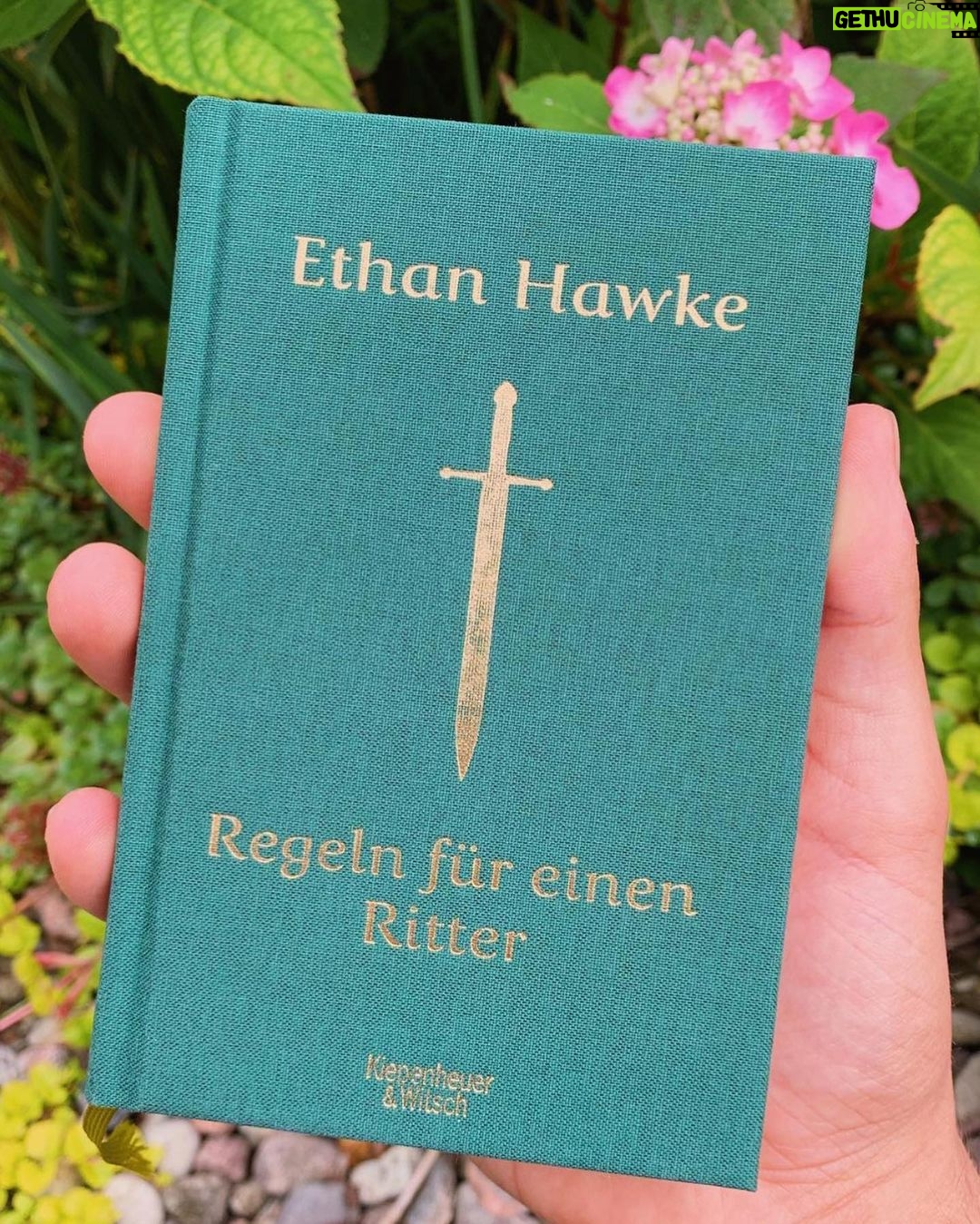 Ethan Hawke Instagram - Rules for a Knight was released on this day in 2015. What started as a personal Christmas gift to my children has resulted in a book that's been shared all around the world. I love seeing you read it in so many languages!
