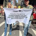 Ethan Hawke Instagram - This weekend at the #MarchtoEndFossilFuels in NYC amongst 100,000 activists, indigenous groups, students and fellow citizens. This was organized ahead of the United Nations Climate Ambition Summit calling on our governments and financial institutions to address the issue of equality and climate justice immediately. Thanks especially to the Global Alliance of Territorial Communities (@globalalliancet) for your advocacy to ensure indigenous peoples globally are recognized as essential actors in the fight against climate change, the protection of biodiversity, and the sustainable management of territories. Second Image: Spencer Platt / Getty Images