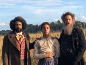 Ethan Hawke Instagram - It's a good day to consider watching our show The Good Lord Bird if you missed it when we premiered two years ago today. Here’s a bunch of pics I never posted when we aired on Showtime. This story, written by a real first ballot hall of famer, James McBride, is one of my favorite books, and I'm so grateful to our mighty fine cast and crew for giving their all for our series.