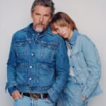 Ethan Hawke Instagram - The Hawkes x @Variety’s TIFF Issue On behalf of our new film WILDCAT Photography: @heatherhazzan Styling: @thealexbadia Ethan’s Grooming: @akgroomer Maya’s Hair & Makeup: @peterbutlerhair & @marywilesmakeup WILDCAT has signed an Interim Agreement with SAG-AFTRA.