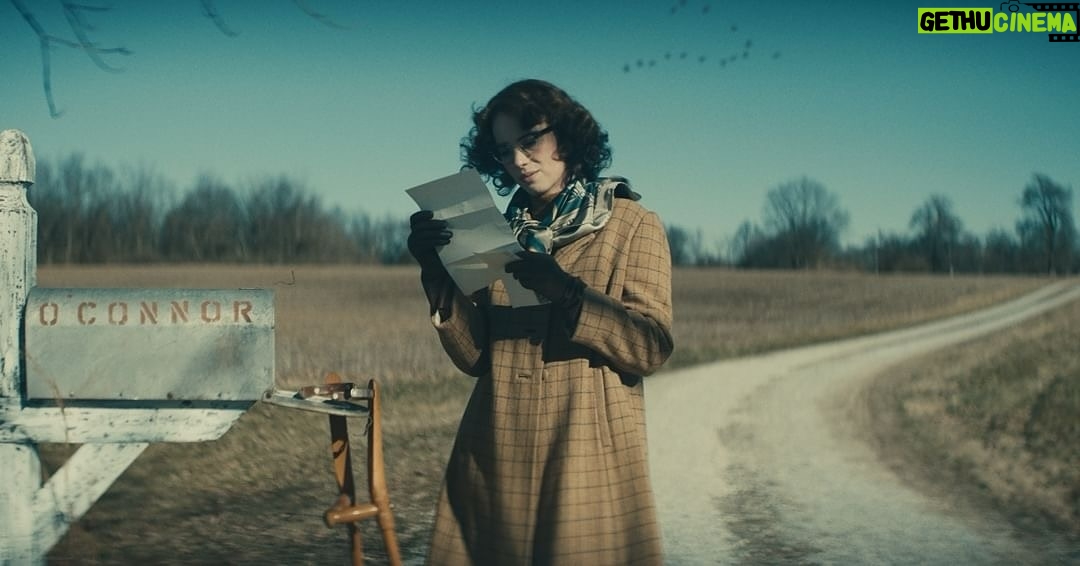 Ethan Hawke Instagram - Our film WILDCAT will be in theaters this year — with thanks to our new partners at Oscilloscope! Repost @oscopelabs: Weave in & out of celebrated Southern Gothic writer Flannery O’Connor’s mind as she ponders the great questions of her writing in WILDCAT, from director & co-writer @ethanhawke, starring & executive produced by @maya_hawke. In theaters this year!