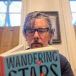 Ethan Hawke Instagram - Georgia, Jett and I wanted to let y’all know that Tommy Orange’s latest novel Wandering Stars, out on February 27, is excellent. You can snag a copy and get yr ticket to see Tommy and I in conversation about his important book on March 5 at St. Joseph’s University in Brooklyn. Tickets available now — link in story. About Wandering Stars: Extending his constellation of narratives into the past and future, Orange traces the legacies of the Sand Creek Massacre of 1864 and the Carlisle Indian Industrial School through three generations of a family in a story that is by turns shattering and wondrous.