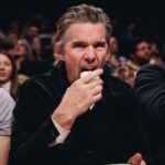 Ethan Hawke Instagram - Birthday was a slam dunk. New season is on for the @brooklynnets, and the start of a new year for me. Barclays Center