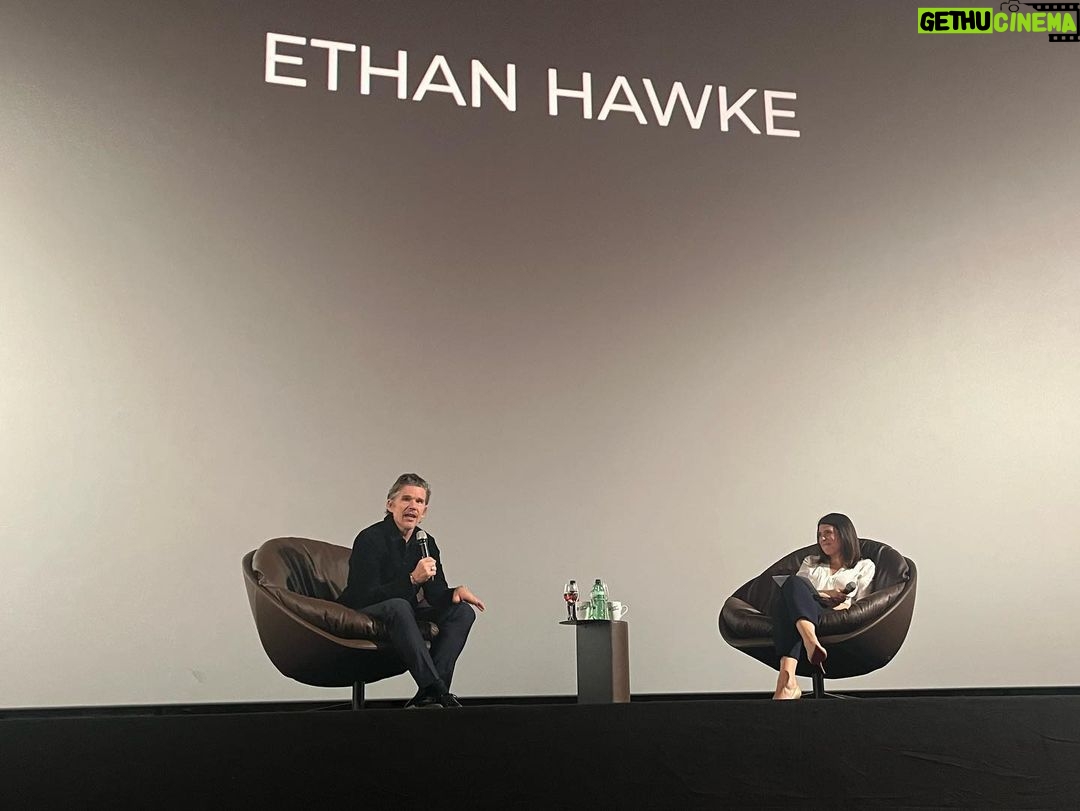 Ethan Hawke Instagram - A few exceptional days in Zurich. Thank you so much to the @zurichfilmfestival for having me there and for screening WILDCAT. I can’t wait to visit again.