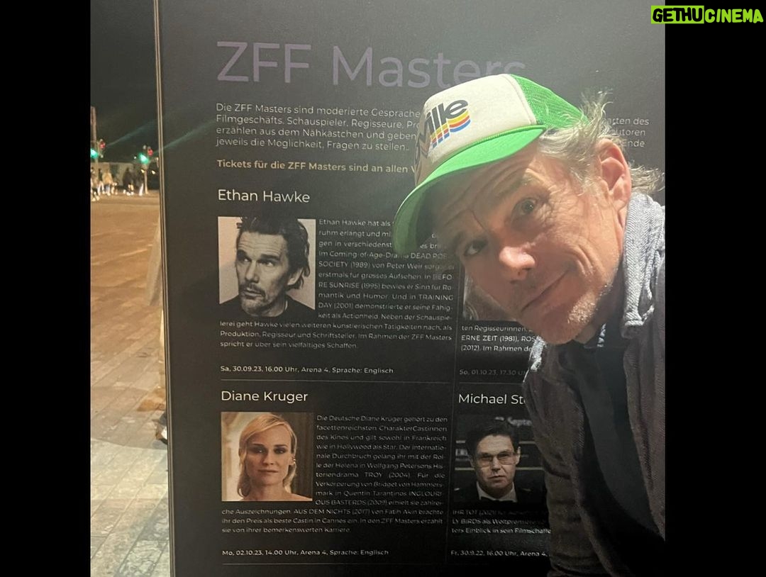 Ethan Hawke Instagram - A few exceptional days in Zurich. Thank you so much to the @zurichfilmfestival for having me there and for screening WILDCAT. I can’t wait to visit again.
