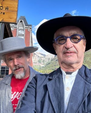 Ethan Hawke Instagram - Just home from the premiere of WILDCAT, a portrait of the great and complex Flannery O’Connor that I directed, at Telluride Film Festival. The film, starring @maya_hawke and @itsmelauralinney, is made with love and we had an incredible time sharing it with fellow cinephiles in the mountains. Can’t wait to bring it to TIFF this weekend.

#InterimAgreement #SAGAFTRAStrong
