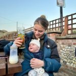 Ethan Payne Instagram - our first trip away, saw some seals, drank some pints, jumped out a few trees and loved every moment 🌳🦭🍺 Thetford Forest