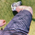 Ethan Payne Instagram - football in sun 🥰 wearing the brand new @gymshark x @stevecook SC ‘Strength Collective’ pieces, you can get it yourself by clicking the link in my bio #ad 🔥 London, United Kingdom