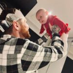 Ethan Payne Instagram - first christmas for this little chunk 🫒❤️ London, United Kingdom