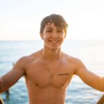 Ethan Wacker Instagram - 🌊🌊 hyped to be headed back to school but I’m def gonna miss the beach