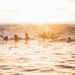 Ethan Wacker Instagram – When in Hawaii, you kinda have to surf 🏄🏼‍♂️. Don’t let these pics fool you tho, I’m so bad at it 😭😂 Honolulu, Hawaii