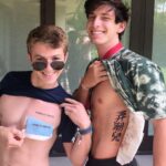Ethan Wacker Instagram - Realized I never told my insta about this, so yes, I did get a tattoo! It says “Fortes et Veritas” which in Latin means strength and truth
