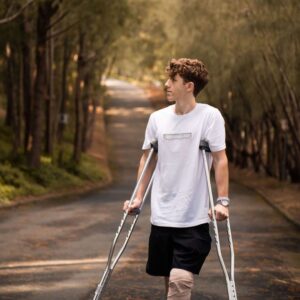 Ethan Wacker Instagram - Week 1 of recovery, done!