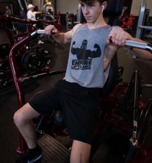 Ethan Wacker Instagram - A lot of people have been asking me for my workout routine. This is my chest workout. KEEP IN MIND I AM NOT A TRAINED PROFESSIONAL!! I am just someone who works out a lot and this is what works for me: •Start with 5-10 mins of stretching
•Flat Bench Press: 5 sets 8-10 reps per set. 2 sets of pause reps at the end with reduced weight, 8-10 reps per set.
•Incline Dumbbell Bench Press: 5 sets, 10-12 reps per set
•Chest Flys: 5 sets, 10-12 reps per set
•Chest Press Machine: 3 sets, 10-15 reps per set
•Dips: 3 sets, to failure each set
•Cable Flys: 3 sets, 8-10 reps per set.

Lmk in the comments if you want to see the workouts I do for back and biceps, shoulders, and abs. I’ll get back to doing legs soon, still got about a month or so until I can start using my leg in workouts.