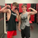 Ethan Wacker Instagram - A lot of people have been asking me for my workout routine. This is my chest workout. KEEP IN MIND I AM NOT A TRAINED PROFESSIONAL!! I am just someone who works out a lot and this is what works for me: •Start with 5-10 mins of stretching •Flat Bench Press: 5 sets 8-10 reps per set. 2 sets of pause reps at the end with reduced weight, 8-10 reps per set. •Incline Dumbbell Bench Press: 5 sets, 10-12 reps per set •Chest Flys: 5 sets, 10-12 reps per set •Chest Press Machine: 3 sets, 10-15 reps per set •Dips: 3 sets, to failure each set •Cable Flys: 3 sets, 8-10 reps per set. Lmk in the comments if you want to see the workouts I do for back and biceps, shoulders, and abs. I’ll get back to doing legs soon, still got about a month or so until I can start using my leg in workouts. UFC GYM
