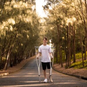 Ethan Wacker Instagram - Week 1 of recovery, done!