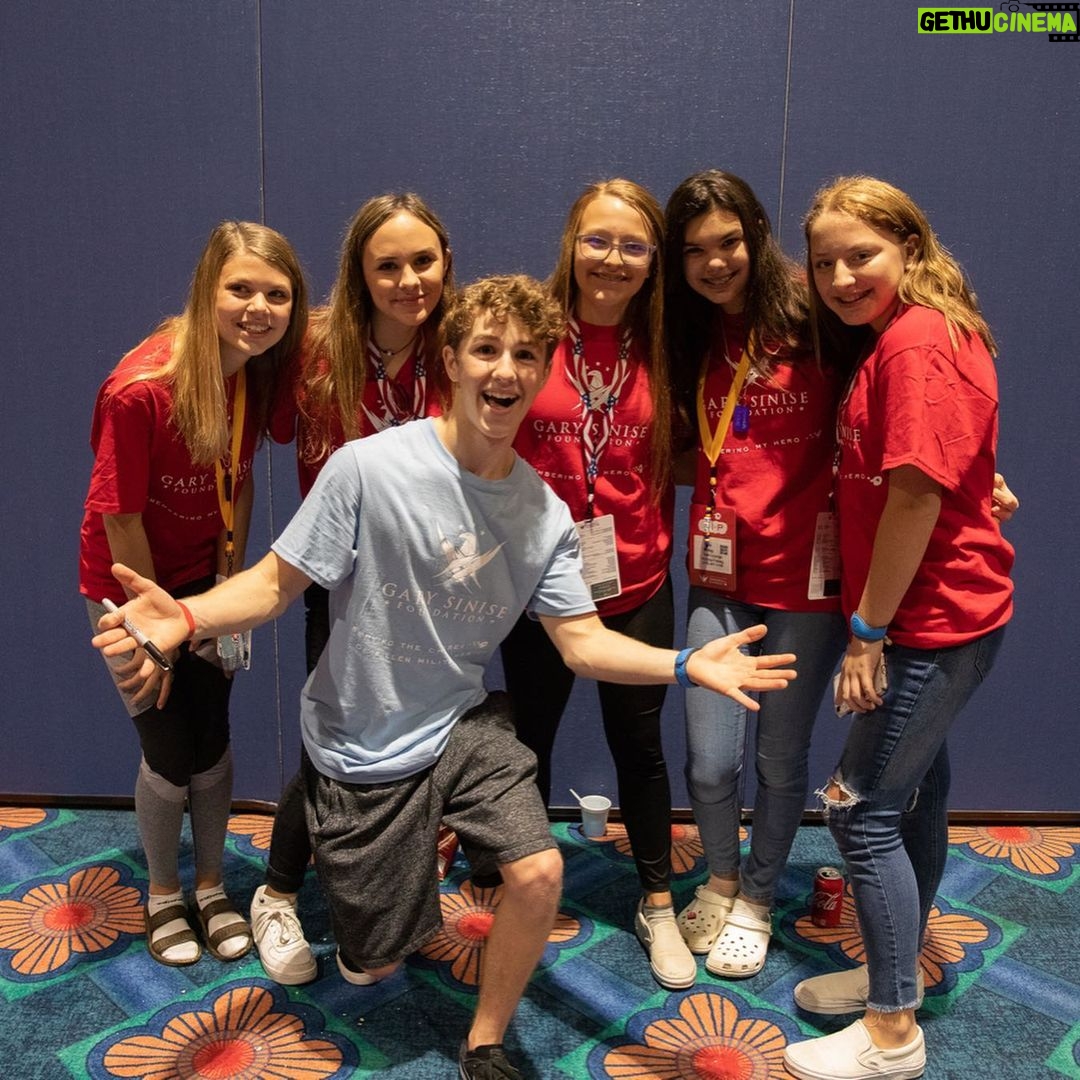 Ethan Wacker Instagram - For the past 4 days I’ve had the opportunity to be a part of the snowball express event for the second year in a row. Snowball express is an event put on by the Gary Sinise foundation, and it gives over 1700+ family members of the men and women who died in service of our country a fun and expense free trip at Disney world. These kids are the strongest, most resilient, and most amazing group of people I’ve had the pleasure of spending time with. If you understand all that these people have sacrificed for our freedom and want to give back in some way, please consider sending a donation to https://www.garysinisefoundation.org because anything can help
