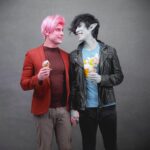 Eugene Lee Yang Instagram - 🍬 GUMLEE 🦇 #halloween #fionnaandcake #adventuretime #eugenoween Photos by @jdrenes Makeup & Hair by @ariannachayleneblean
