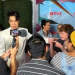 Eugene Lee Yang Instagram - NIMONA premiere! I can’t wait for y’all to experience this hilarious, heartbreaking, headstrong film that fought to be seen. Watch it on Netflix this Friday June 30! 🤘 styling by @colinmanderson makeup & hair by @monicaalvarezmakeup suit by @helenanthonyofficial necklace by @misterpurl vintage clutch by @ysl shoes by @shaunross x @unitednude New York City