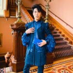 Eugene Lee Yang Instagram - I’m overjoyed to have been honored by the @calgbt Caucus at the CA State Legislature for Pride alongside some incredible LGBTQ+ leaders. 🥹 Thank you to @aimhighgetlow for nominating me and for introducing #ACA5 alongside @scott_wiener to enshrine marriage equality protections in the state constitution. 👏 This humbling recognition is dedicated to all of y’all - my queer family and allies - who have supported me. I’ll continue to fight for the rights of our beautiful, vibrant community while being unapologetically gay. 🏳️‍🌈✊🏳️‍⚧️ Styling by @colinmanderson Looks by @queerawang Jewelry by @christinebukkehave Bag by @luxedujour Shoes by @alessandrovasiniofficial Sacramento Capitol Building