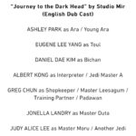 Eugene Lee Yang Instagram - “This effort is ̶n̶o̶ ̶l̶o̶n̶g̶e̶r̶ profitable!” #StarWarsVisions Volume 2 5.4.23