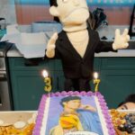 Eugene Lee Yang Instagram - my puppet-themed birthday party was absolutely absurd 😊🥳🤣 custom puppet by @mindovermadison