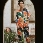 Eugene Lee Yang Instagram - 🐴 gay texan horse 🦄 styling by @colinmanderson wearing @norblacknorwhite set jewelry by @vitaly shoes by @jimmychoo location and art @weare1906 photos by @darkroomfoto @heymike.photo San Antonio, Texas