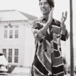 Eugene Lee Yang Instagram - 🐴 gay texan horse 🦄 styling by @colinmanderson wearing @norblacknorwhite set jewelry by @vitaly shoes by @jimmychoo location and art @weare1906 photos by @darkroomfoto @heymike.photo San Antonio, Texas