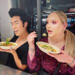 Eugene Lee Yang Instagram - Nikkie took me to Chipotle 💕