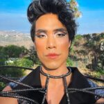 Eugene Lee Yang Instagram - what I’ll wear when I finally visit fire island (the dress code was speedos, pretty sure I nailed it) #pride makeup by @ariannachayleneblean