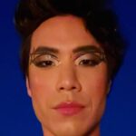 Eugene Lee Yang Instagram - what I’ll wear when I finally visit fire island (the dress code was speedos, pretty sure I nailed it) #pride makeup by @ariannachayleneblean