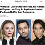 Eugene Lee Yang Instagram - I’m so proud to finally announce I’m voicing a heroic knight alongside @rizahmed and @chloegmoretz in #NIMONA 🦈, the @netflix animated film based on @gingerhazing’s groundbreaking graphic novel. Coming in 2023! 🌈⚔️💞