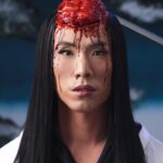 Eugene Lee Yang Instagram - ⚠️FAKE BLOOD & GORE WARNING⚠️ “That really was a Hattori Hanzō sword.” Beauty & Blood Series: #KillBill🗡️ O-Ren Ishii 石井 オーレン (Lucy Liu) #Halloween #Eugenoween Photos by @jdrenes Hair, Makeup & SFX by @ariannachayleneblean Hair & Makeup Asst. by @marykendallll