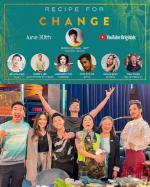 Eugene Lee Yang Instagram - Serving dinner, lace, and lashes! Join me and other influential voices as we gather around the table to celebrate API culture and ignite change. Set a reminder to watch @thespringhillco’s #RecipeForChange on June 30th, only on @YouTube: yt.be/recipeforchange
Hair 💇🏻‍♂️by @daviddanggg 
Makeup💄by @ariannachayleneblean