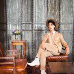 Eugene Lee Yang Instagram - Anyway… a friendly reminder that the TX voter registration deadline is in one week on Oct 11th! (link in bio 🗳) Regardless of where you live, check your state’s fast-approaching voter deadlines, it’s important to make your voice heard this midterm election. ✊ styling by @colinmanderson fit 1: suit by @stefan_cooke shirt by @acnestudios boots by @pskaufman hat by @tuluminati.mx fit 2: jacket by @thehouseofjasontroisi pants by @nazareneamictus Texas