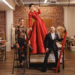 Eugene Lee Yang Instagram - 6’8” (203cm) in @houseofharryhalim 👠 Nothing is effortless: it takes a talented, tireless creative team to orchestrate these fashion moments. Y’all brought a dream to life, and for that, I’m forever grateful. ❤️ #Oscars Custom @waltercollection Styling by @colinmanderson Hair by @daviddanggg Makeup by @ariannachayleneblean Photos by @jdrenes Jewelry by @h.crowne Shoes by @harryhalim Support (emotional) by @matthewjosephmclean