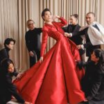 Eugene Lee Yang Instagram - 6’8” (203cm) in @houseofharryhalim 👠 Nothing is effortless: it takes a talented, tireless creative team to orchestrate these fashion moments. Y’all brought a dream to life, and for that, I’m forever grateful. ❤️ #Oscars Custom @waltercollection Styling by @colinmanderson Hair by @daviddanggg Makeup by @ariannachayleneblean Photos by @jdrenes Jewelry by @h.crowne Shoes by @harryhalim Support (emotional) by @matthewjosephmclean