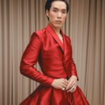 Eugene Lee Yang Instagram - Oscars 🌹 Custom @waltercollection Styling by @colinmanderson Hair by @daviddanggg Makeup by @ariannachayleneblean Jewelry by @h.crowne Shoes by @houseofharryhalim Photos by @jdrenes
