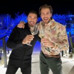 Eugenio Siller Instagram - Happy 2023 !!!! 🥂🎇 🎆 @solazresortloscabos #SolazIsWarmingUp #BeWithUs #OnceInALifetimeHoliday Solaz, A Luxury Collection Resort, Los Cabos