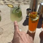 Eugenio Siller Instagram - Mezcalita contest on the beach 🍹 @solazresortloscabos #SolazIsWarmingUp #BeWithUs #OnceInALifetimeHoliday Solaz, A Luxury Collection Resort, Los Cabos