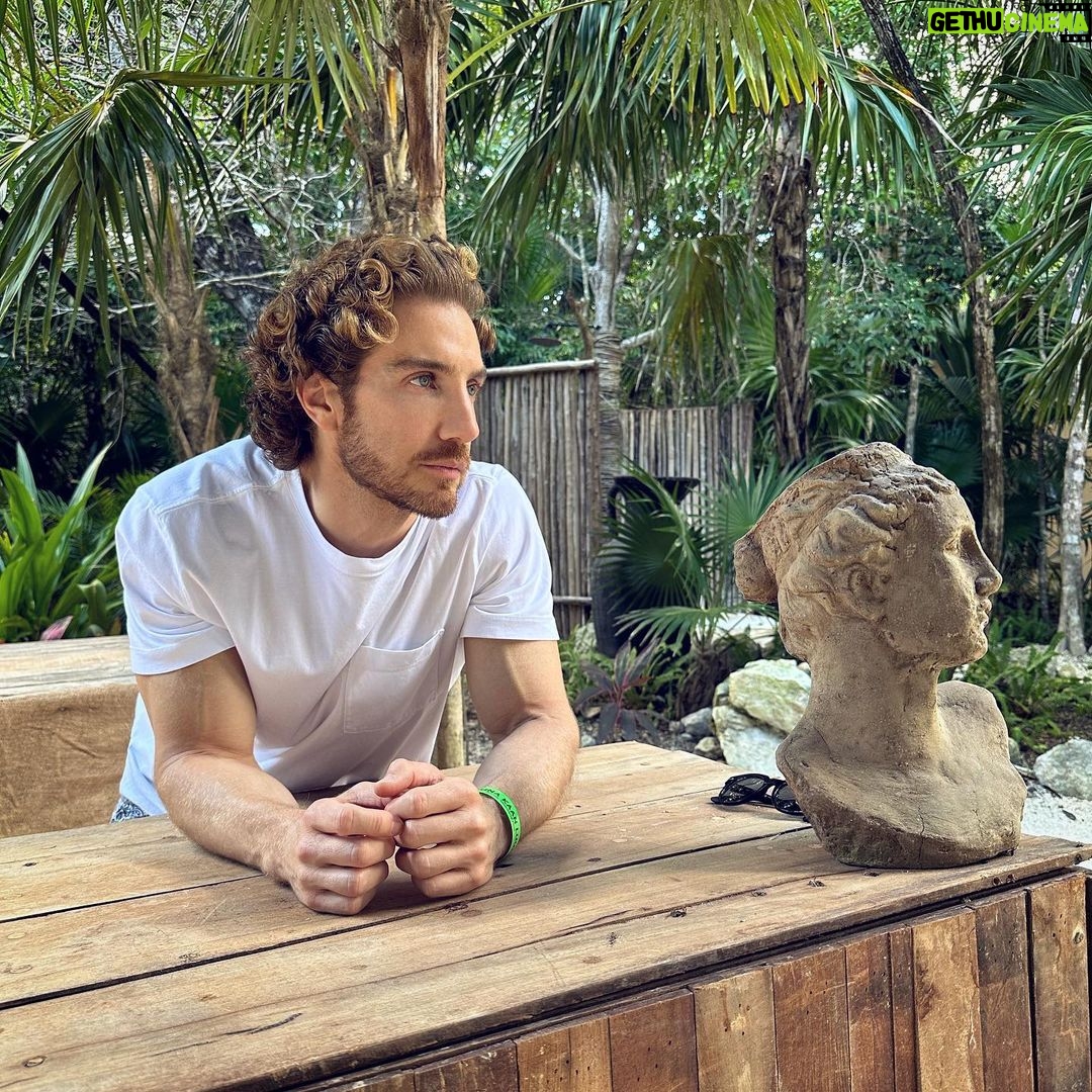 Eugenio Siller Instagram - Chillin’ at the Cenote … Tulum, Quintana Roo