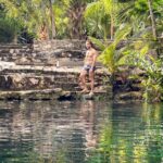 Eugenio Siller Instagram - Chillin’ at the Cenote … Tulum, Quintana Roo