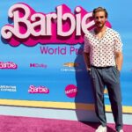 Eugenio Siller Instagram - Pink Carpet Photos 📸 “BARBIE THE MOVIE” #barbiethemovie @wbpictures @hm_comms @barbiethemovie