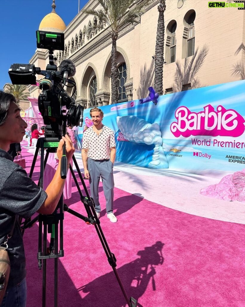 Eugenio Siller Instagram - Pink Carpet Photos 📸 “BARBIE THE MOVIE” #barbiethemovie @wbpictures @hm_comms @barbiethemovie