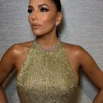 Eva Longoria Instagram - ✨Gold for the Governors Awards✨ What a beautiful night celebrating the achievements of Angela Bassett, Mel Brooks, Carol Littleton and Michelle Satter 💫 Thank you @theacademy ! Styling: @stylememaeve MU: @beautybyelan Hair: @justinemarjan Nails: @kimmiekyees