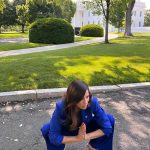Eva Longoria Instagram - 2023 unseen moments 😝 1. In Schiaparelli 2. Gotta always make a DQ stop 3. Back exercises on the front lawn 4. @kenpaves can explain 5. Wine for dinner 6. Got to press play on my movie! 7. Yes, that’s me getting my hair done in the car 8. Hard at work or hardly working? 9. My love! 10. *adds truck driver to resume*