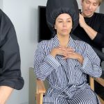 Eva Longoria Instagram - 2023 unseen moments 😝 1. In Schiaparelli 2. Gotta always make a DQ stop 3. Back exercises on the front lawn 4. @kenpaves can explain 5. Wine for dinner 6. Got to press play on my movie! 7. Yes, that’s me getting my hair done in the car 8. Hard at work or hardly working? 9. My love! 10. *adds truck driver to resume*